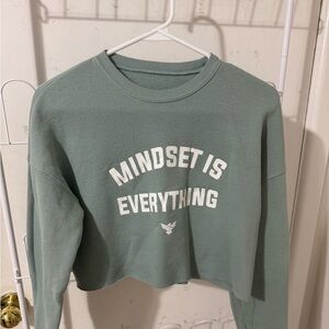Elevated Mindset Cropped Sweatshirt